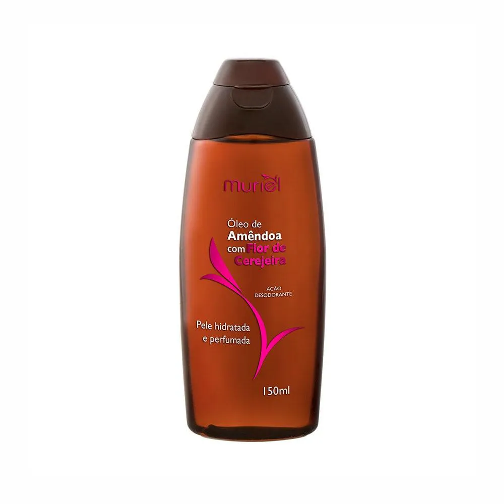 ÓLEO CORPORAL MURIEL AMêNDOAS COM CEREJEIRA 150ML