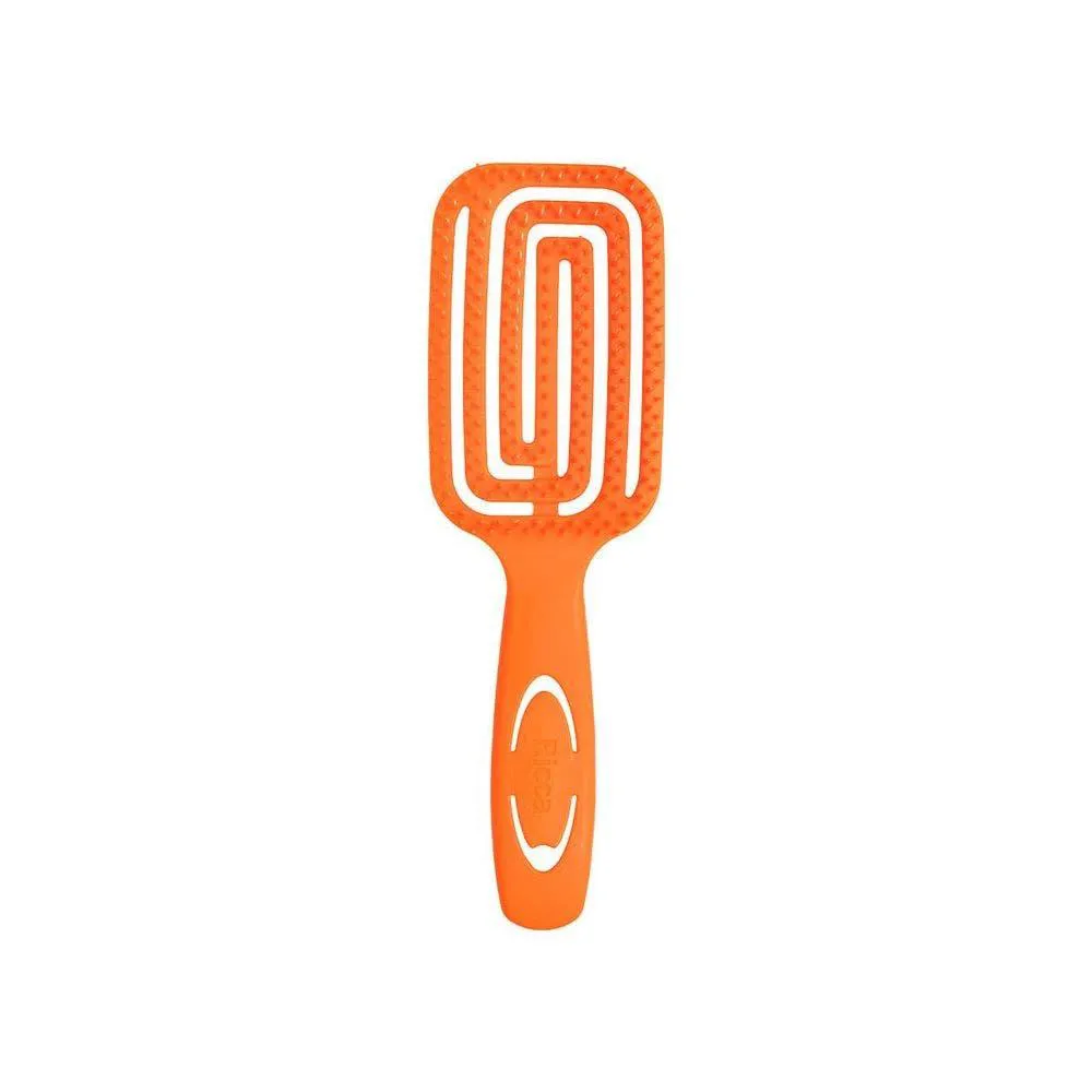 ESCOVA RICCA FLEX WET E DRY LARANJA