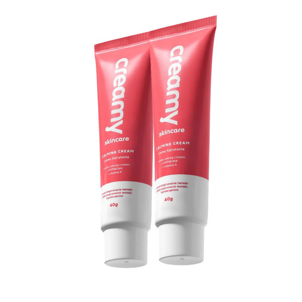 KIT CREAMY CALMING CREAM - CREME HIDRATANTE FACIAL 40G (2 UNIDADES)
