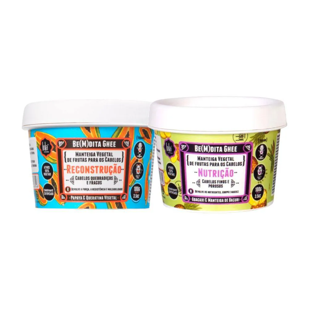 KIT LOLA BE(M)DITA GHEE (2 PRODUTOS)
