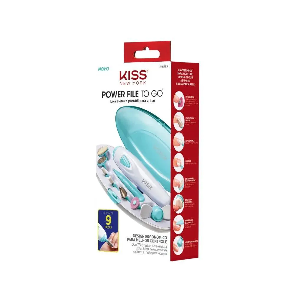 LIXA ELéTRICA KISS NY POWER FILE TO GO 2462BR