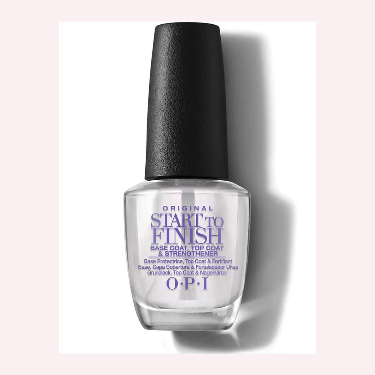 Base e Cobertura 3 em 1 OPI Start To Finish com 15ml