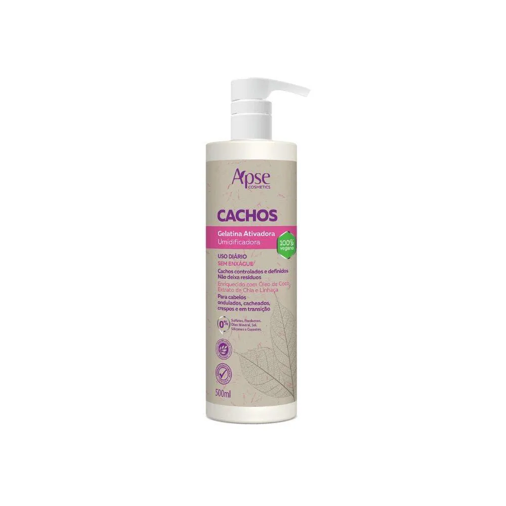 GELATINA APSE ATIVADORA E UMIDIFICADORA CACHOS 500ML