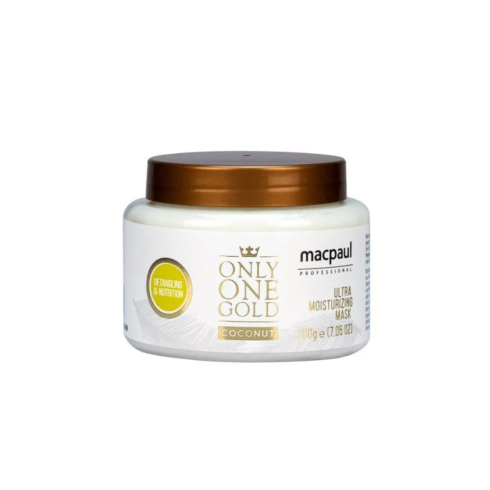 MáSCARA CAPILAR MACPAUL ONLY ONE GOLD COCONUT 200GR