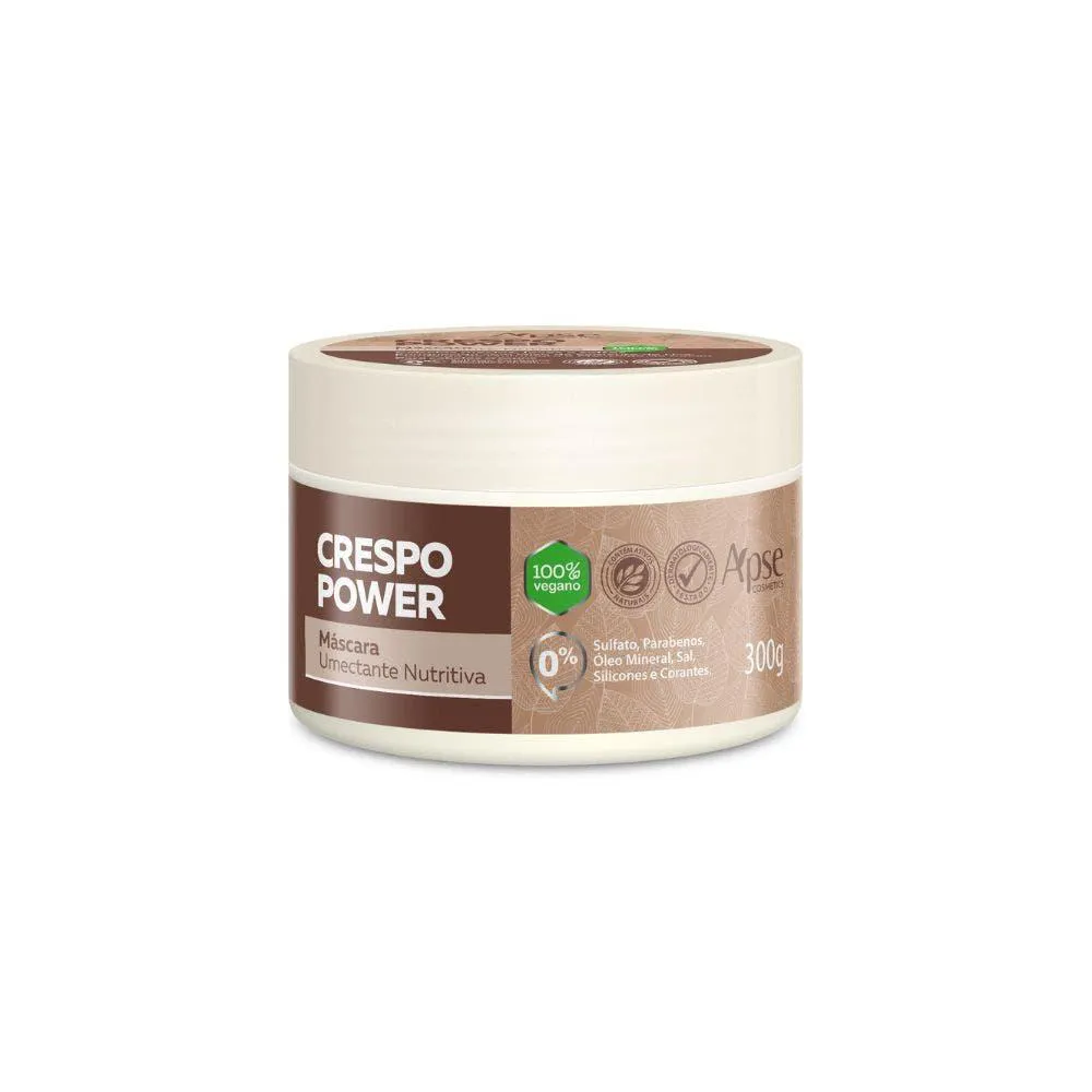 MáSCARA CAPILAR APSE CRESPO POWER UMECTANTE NUTRIçãO 300G