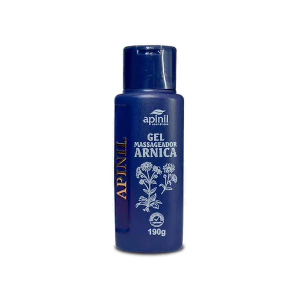 GEL PARA MASSAGEM NATUDEPILL APINIL ARNICA AZUL 190GR