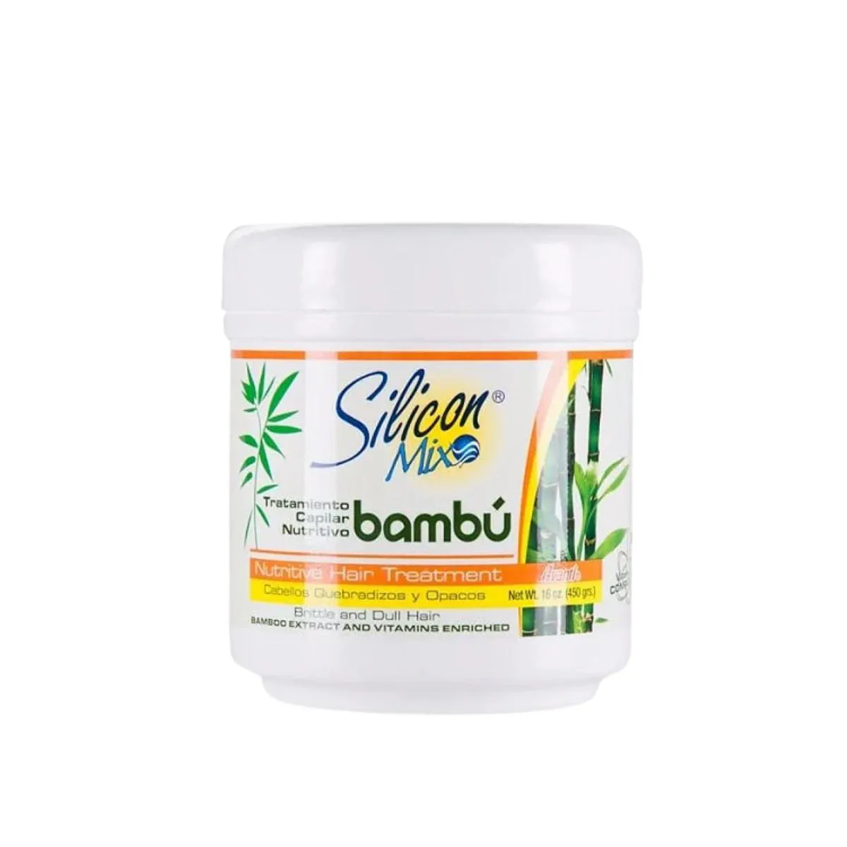 MáSCARA DE TRATAMENTO NUTRITIVO BAMBú SILICON MIX 450G
