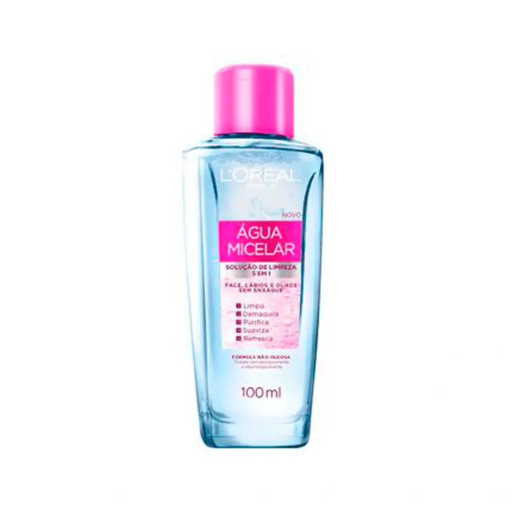 ÁGUA MICELAR L´ORéAL PARIS DERMO EXPERTISE 5X1 100ML