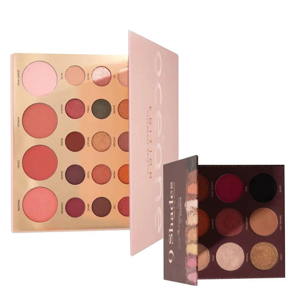 KIT OCéANE EDITION CELEBRATE PALETTE E 9 SHADES (2 PRODUTOS)