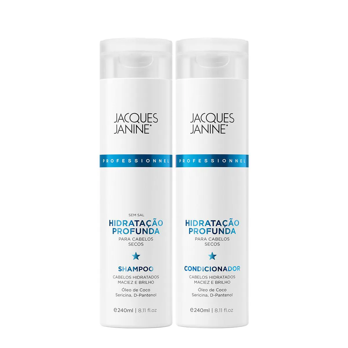 KIT JACQUES JANINE PROFESSIONNEL HIDRATAçãO PROFUNDA DUO (2 PRODUTOS)