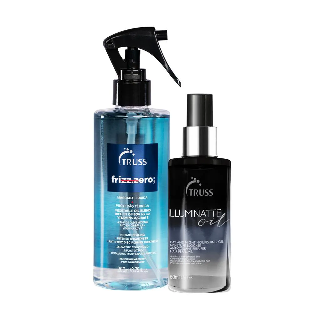 KIT TRUSS ILLUMINATTE OIL E FRIZZ ZERO (2 PRODUTOS)