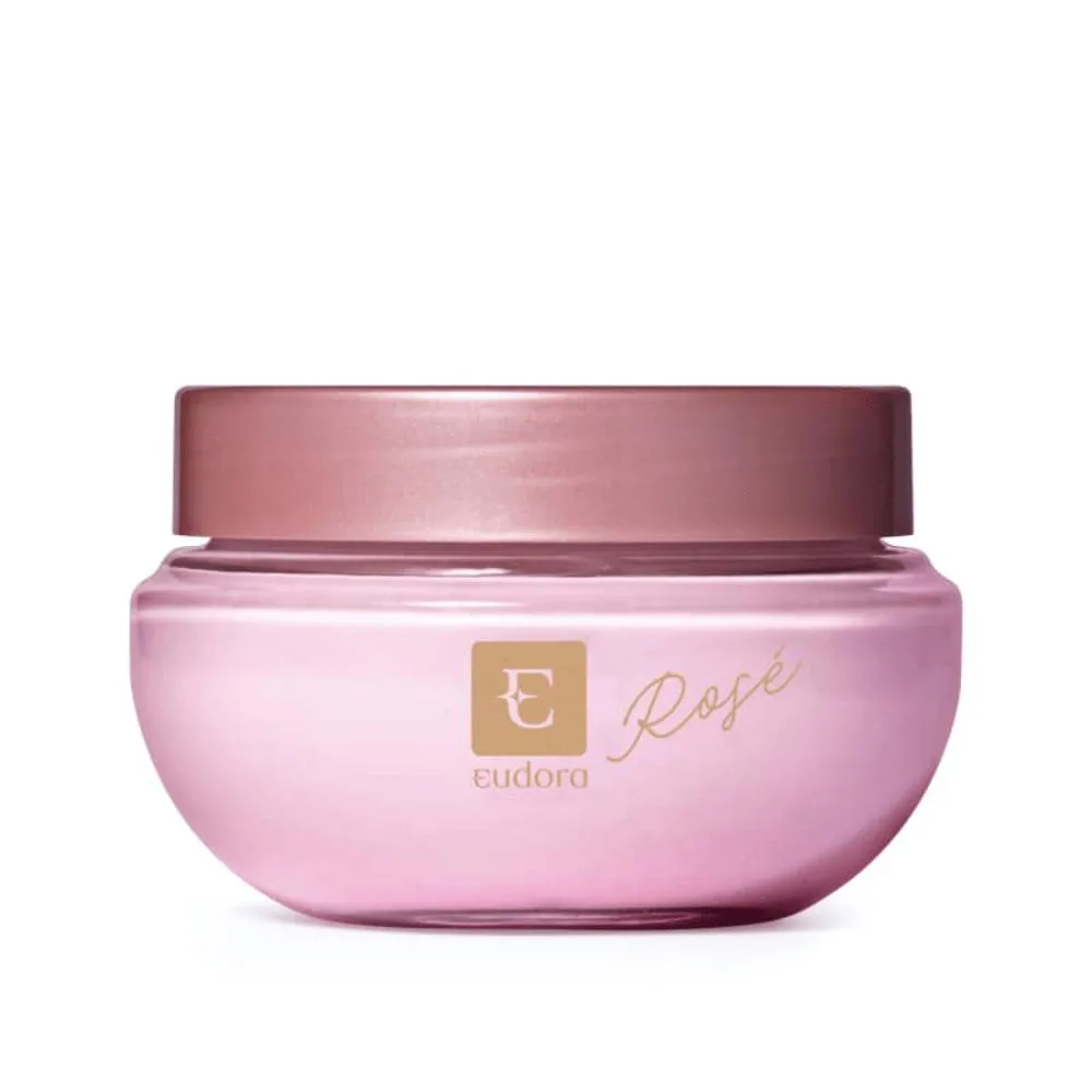 CREME ACETINADO DESODORANTE HIDRATANTE CORPORAL EUDORA ROSé 250G
