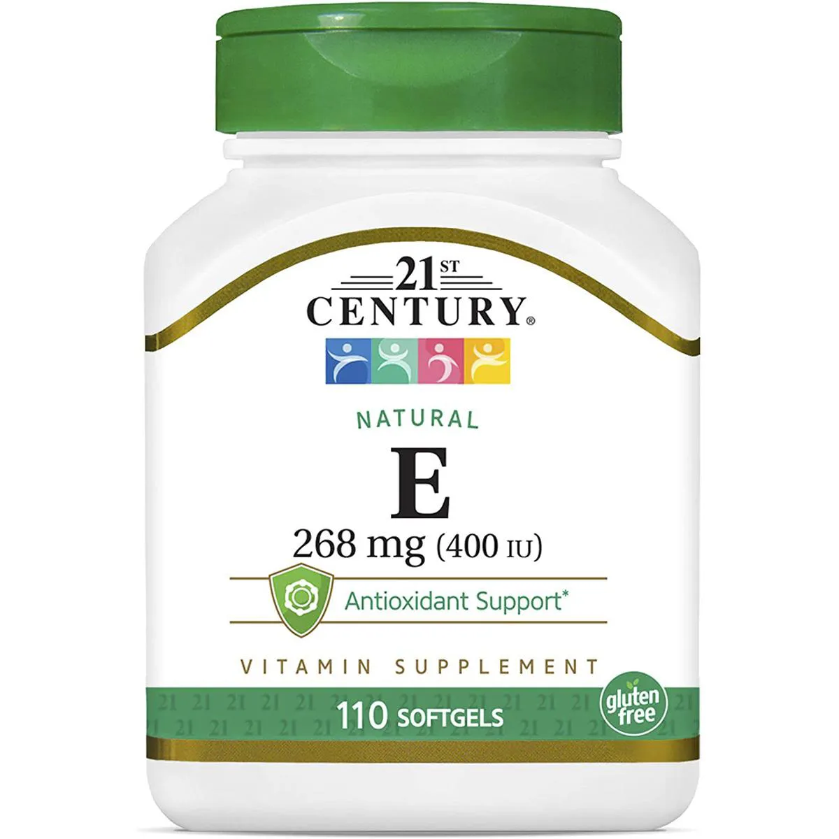 VITAMINA E 180 MG 400 UI 110 CAPS 21ST CENTURY