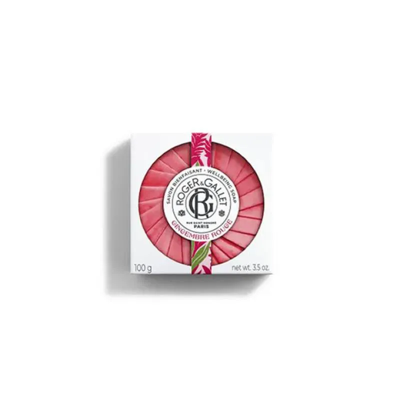ROGER & GALLET GINGEMBRE ROUGE SAVON BIENF - SABONETE PERFUMADO 100G