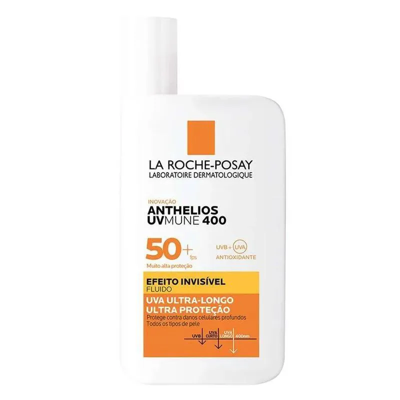 PROTETOR SOLAR FACIAL LA ROCHE-POSAY ANTHELIOS UVMUNE 400 FPS 60 50 ML