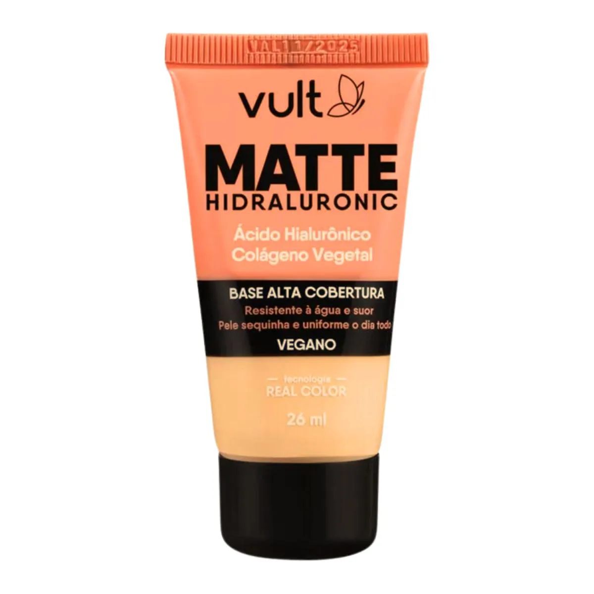 VULT BASE ALTA COBERTURA VEGANO MATTE HIDRALURONIC V170 26ML