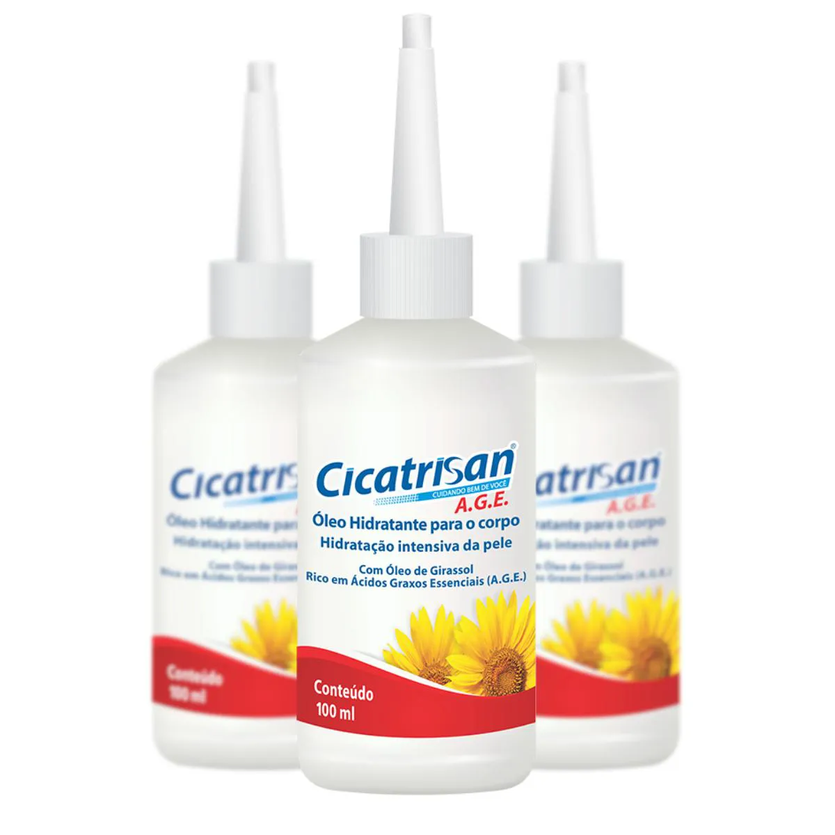 ÓLEO DE GIRASSOL CICATRIZAN A.G.E 100ML 24 UNIDADES