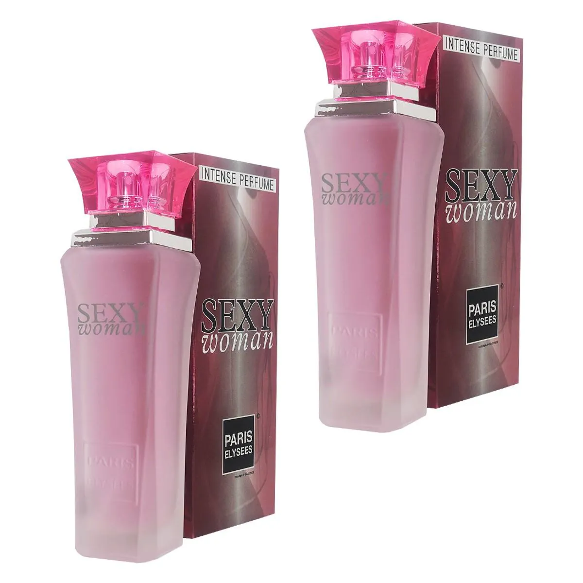 KIT 2 PERFUMES SEXY WOMAN 100ML PARIS ELYSEES FEMININO
