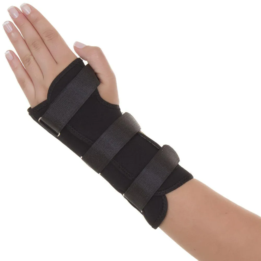 ORTESE PUNHO TENDINITE TENOSSINOVITE NEOPRENE TALA PRETO ARTIPé Esquerdo G