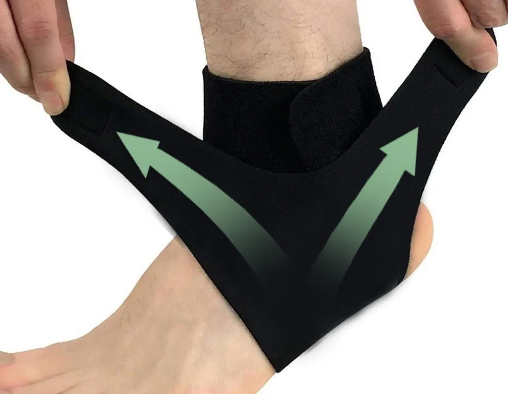 TORNOZELEIRA AJUSTáVEL ORTOPéDICA COMPRESSãO DE NEOPRENE ARTIPé