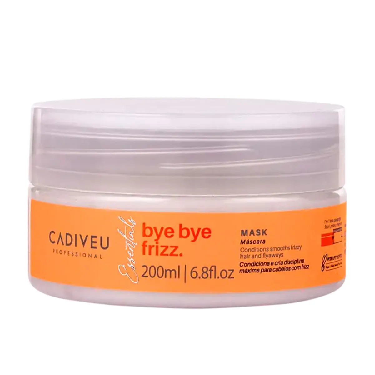 CADIVEU MáSCARA BYE BYE FRIZZ 200ML (7898606742508)