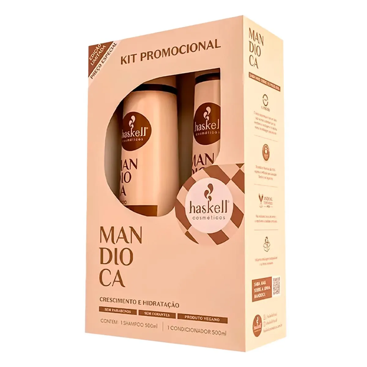 HASKELL MANDIOCA KIT SHAMPOO + CONDICIONADOR
