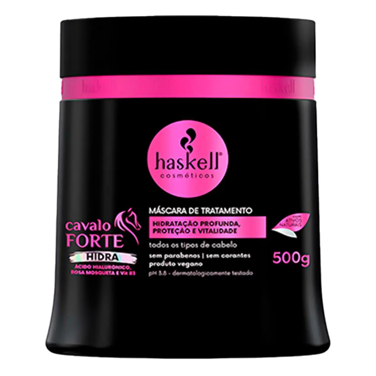 HASKELL CAVALO FORTE HIDRA MáSCARA DE TRATAMENTO 500G