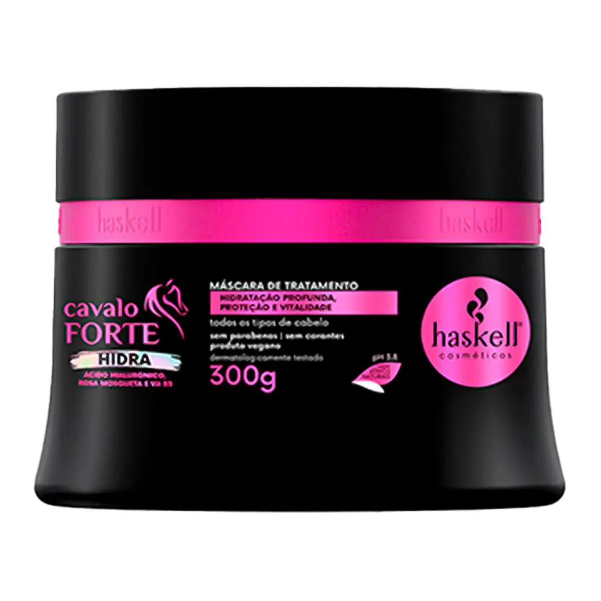 HASKELL CAVALO FORTE HIDRA MáSCARA DE TRATAMENTO 300G