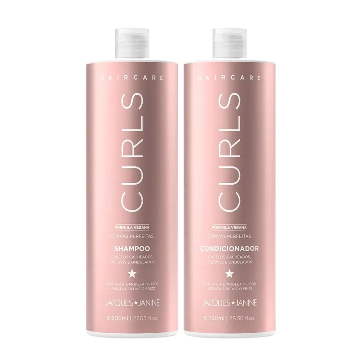 JACQUES JANINE KIT HAIR CARE CURLS SH 800ML + CD 750ML (7908329704117)