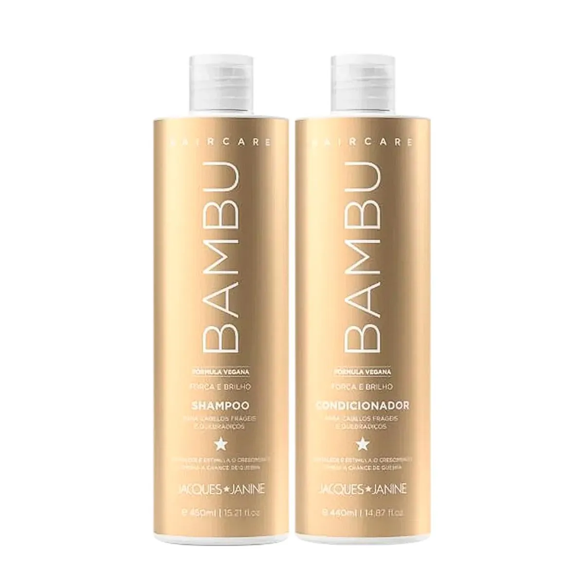 JACQUES JANINE KIT HAIR CARE BAMBU SH 450ML + CD 440ML (7908329704155)
