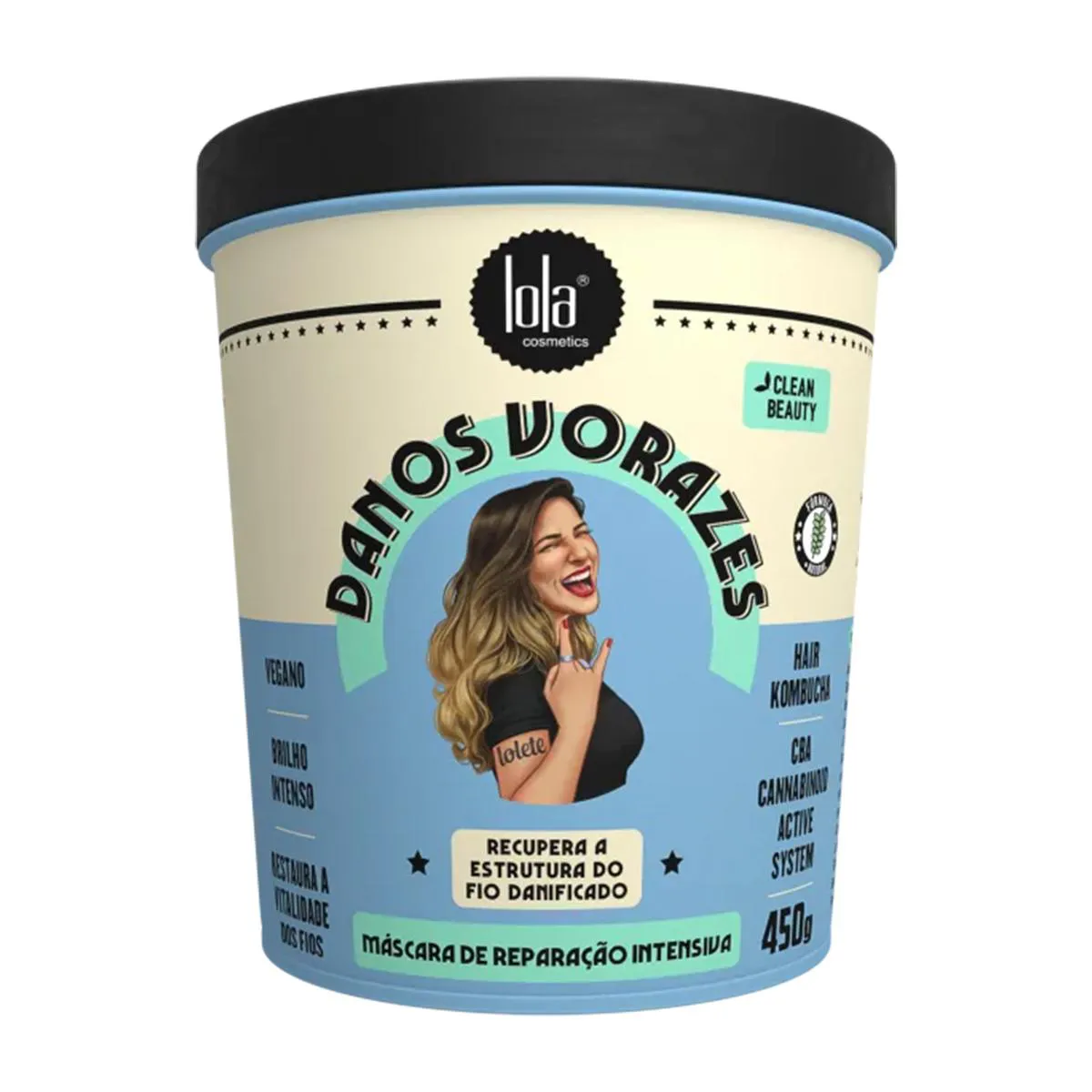 LOLA DANOS VORAZES MáSCARA DE REPARAçãO 450G (7899572812271)