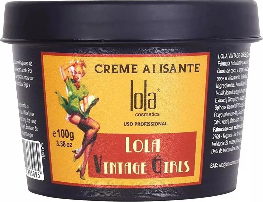 LOLA VINTAGE GIRLS CREME ALISANTE 100G