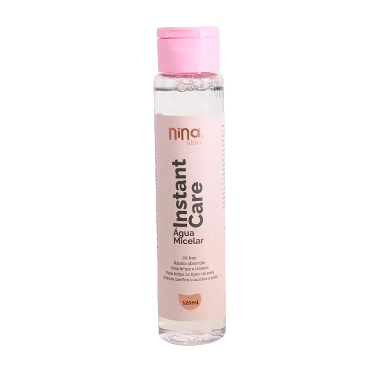 NINA MAKE UP INSTANT CARE ÁGUA MICELAR 120ML