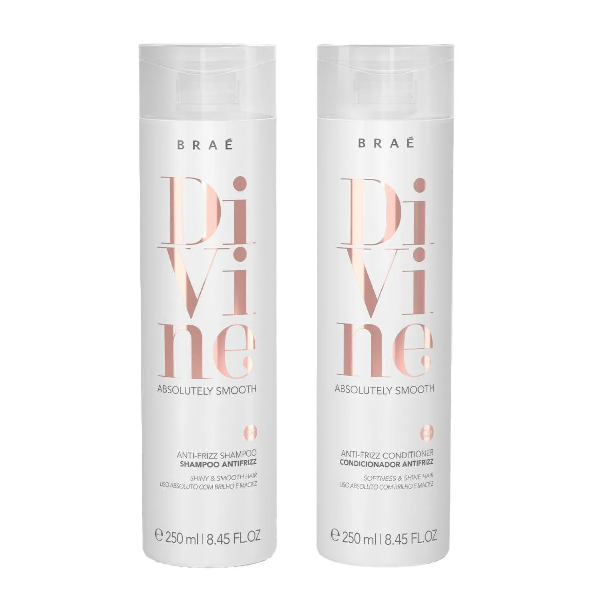 BRAé DIVINE KIT SHAMPOO 250ML + CONDICIONADOR 250ML