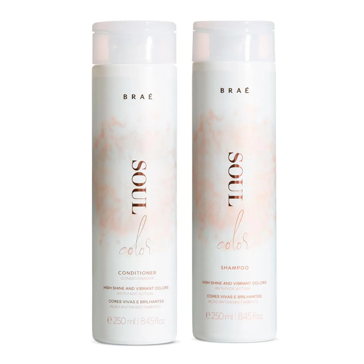 BRAé SOUL COLOR KIT SHAMPOO 250ML + CONDICIONADOR 250ML
