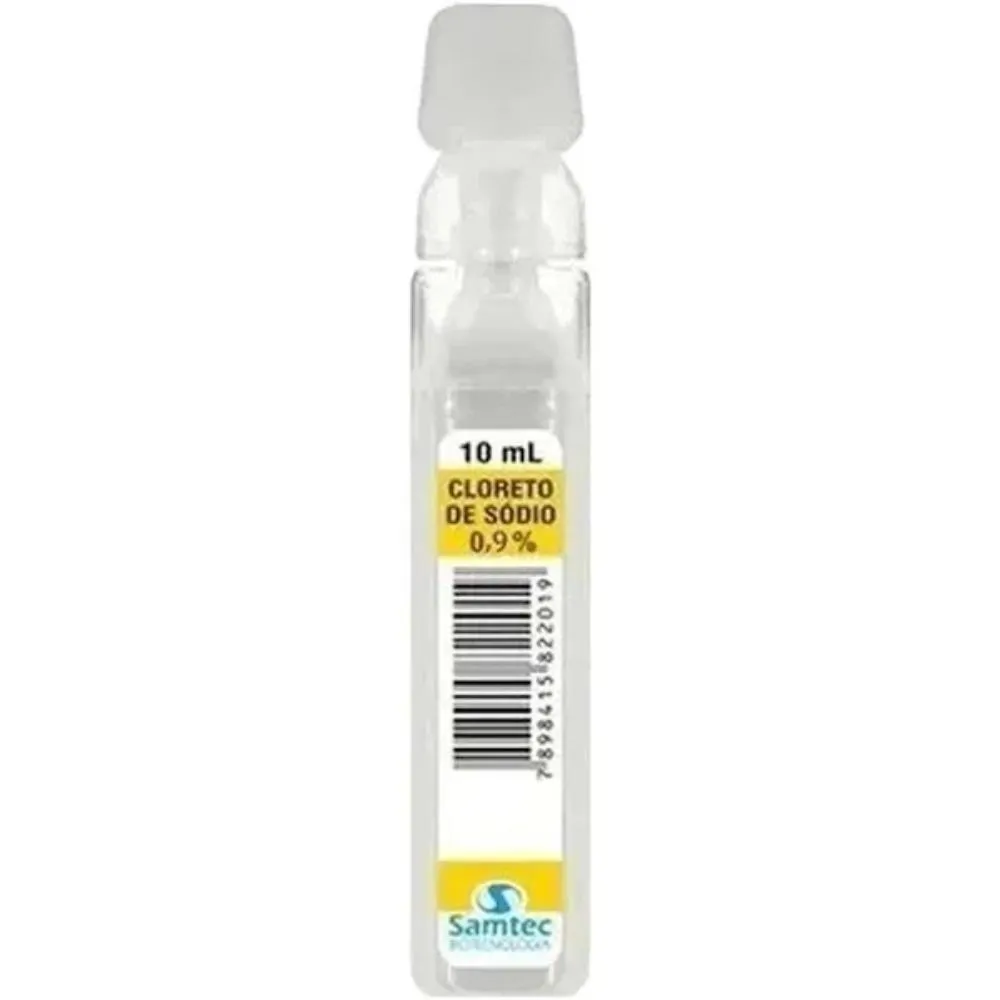 KIT  DE 2000 SOLUçãO FISIOLóGICA 10ML 0,9% SAMTEC 2000UN