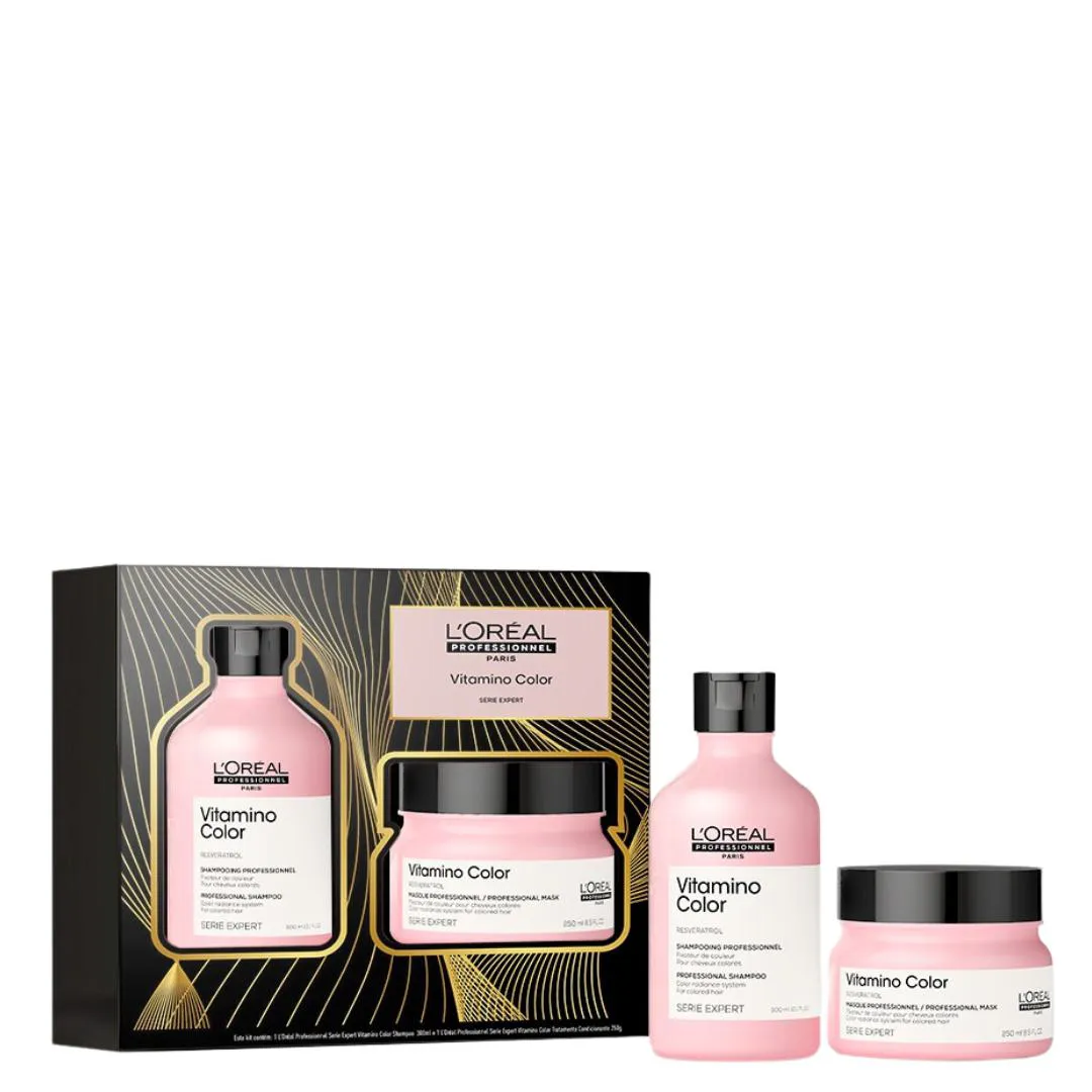 KIT L’ORéAL PROFESSIONNEL VITAMINO COLOR RESVERATROL (2 PRODUTOS)