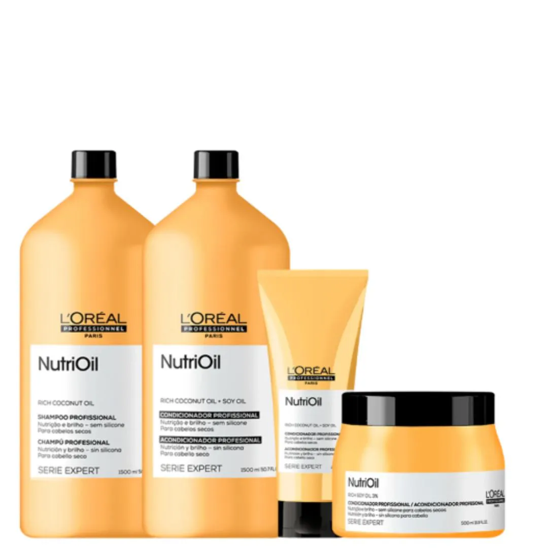 KIT L´ORéAL SERIE EXPERT NUTRIOIL (4 PRODUTOS)