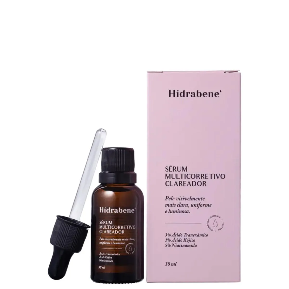 SéRUM CLAREADOR DE MANCHAS FACIAL HIDRABENE VEGANO 30ML