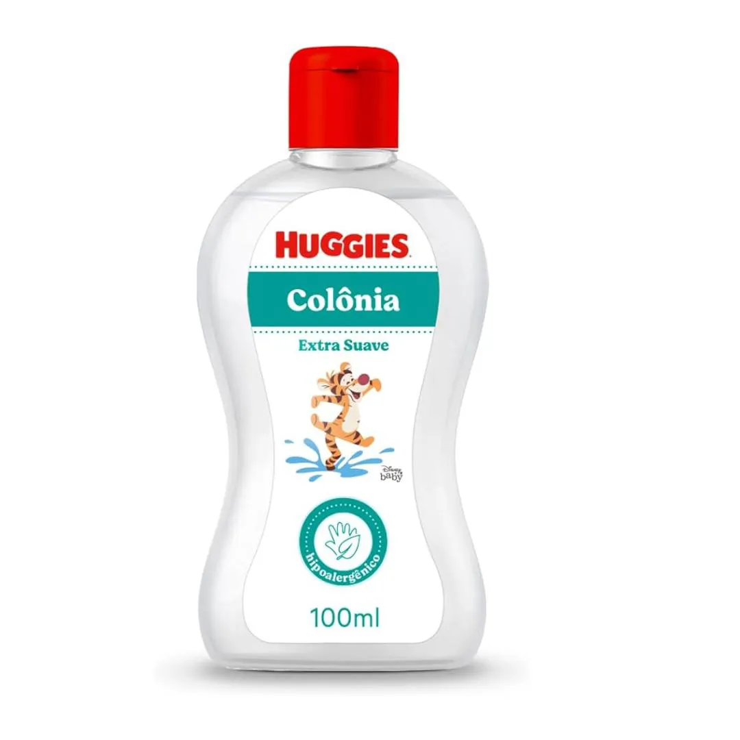 COLôNIA INFANTIL HUGGIES EXTRA SUAVE  100ML