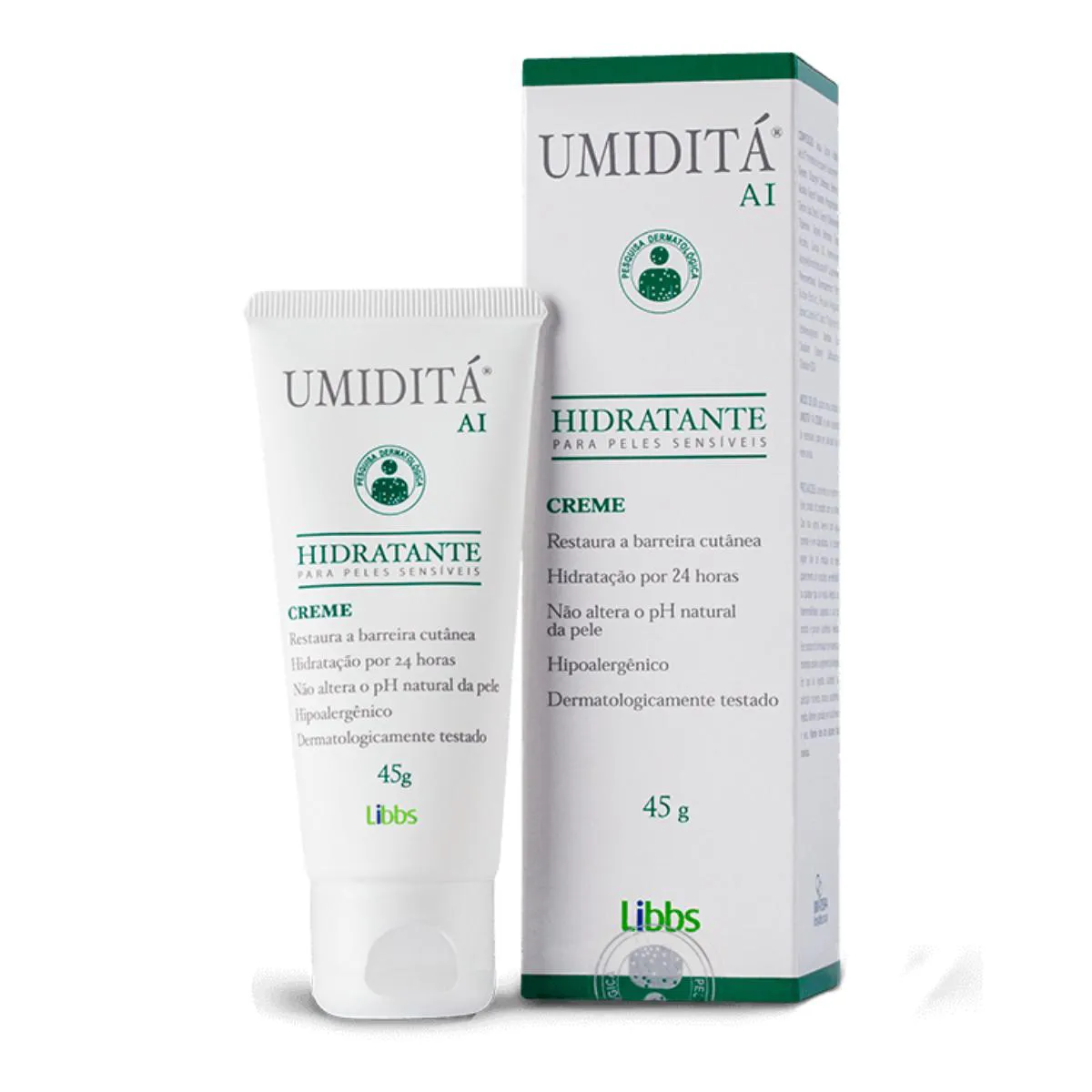 CREME HIDRATANTE UMIDITá AI 45G LIBBS