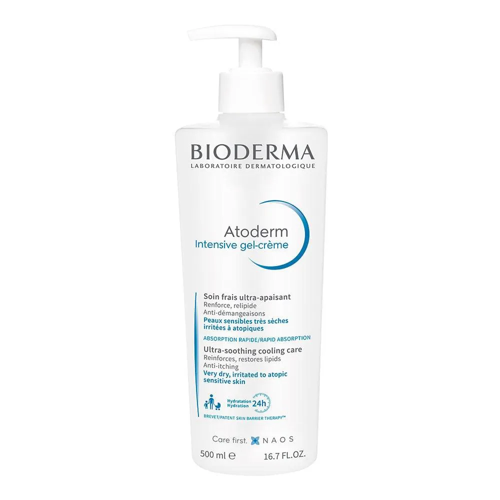 HIDRATANTE CORPORAL ANTI-COCEIRA BIODERMA ATODERM INTENSIVE GEL CREME 500ML