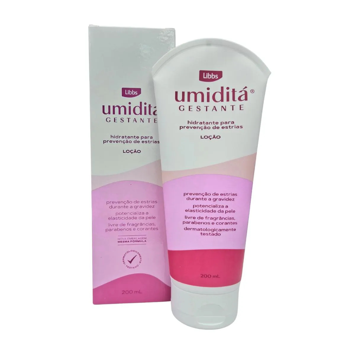 LOçãO HIDRATANTE UMIDITá GESTANTE - 200ML LIBBS