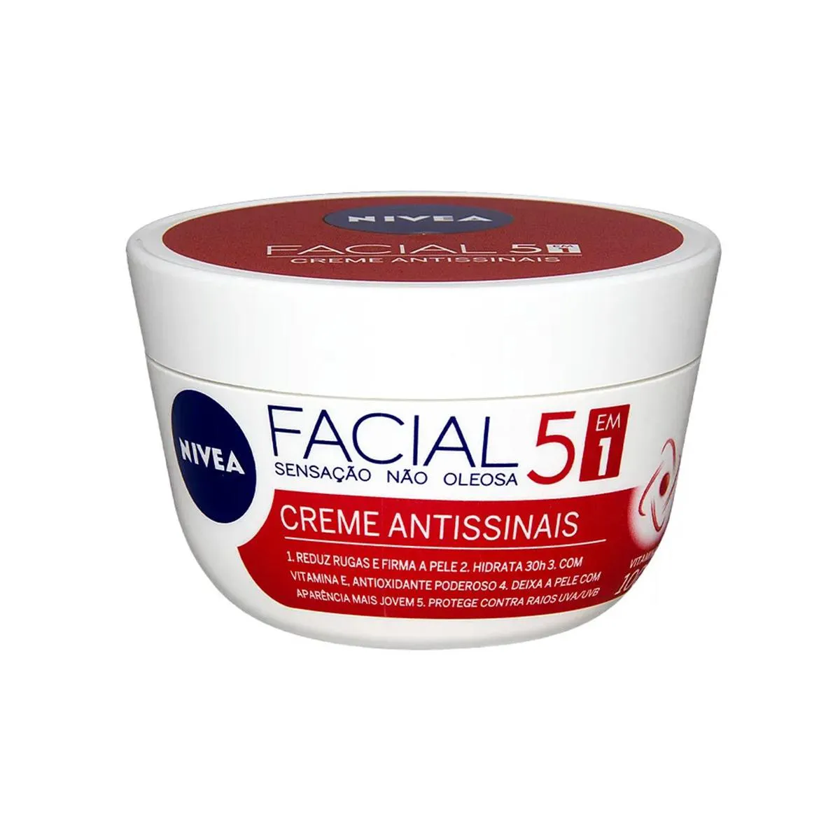 CREME FACIAL ANTISSINAIS SENSAçãO NãO OLEOSA 100G - NIVEA