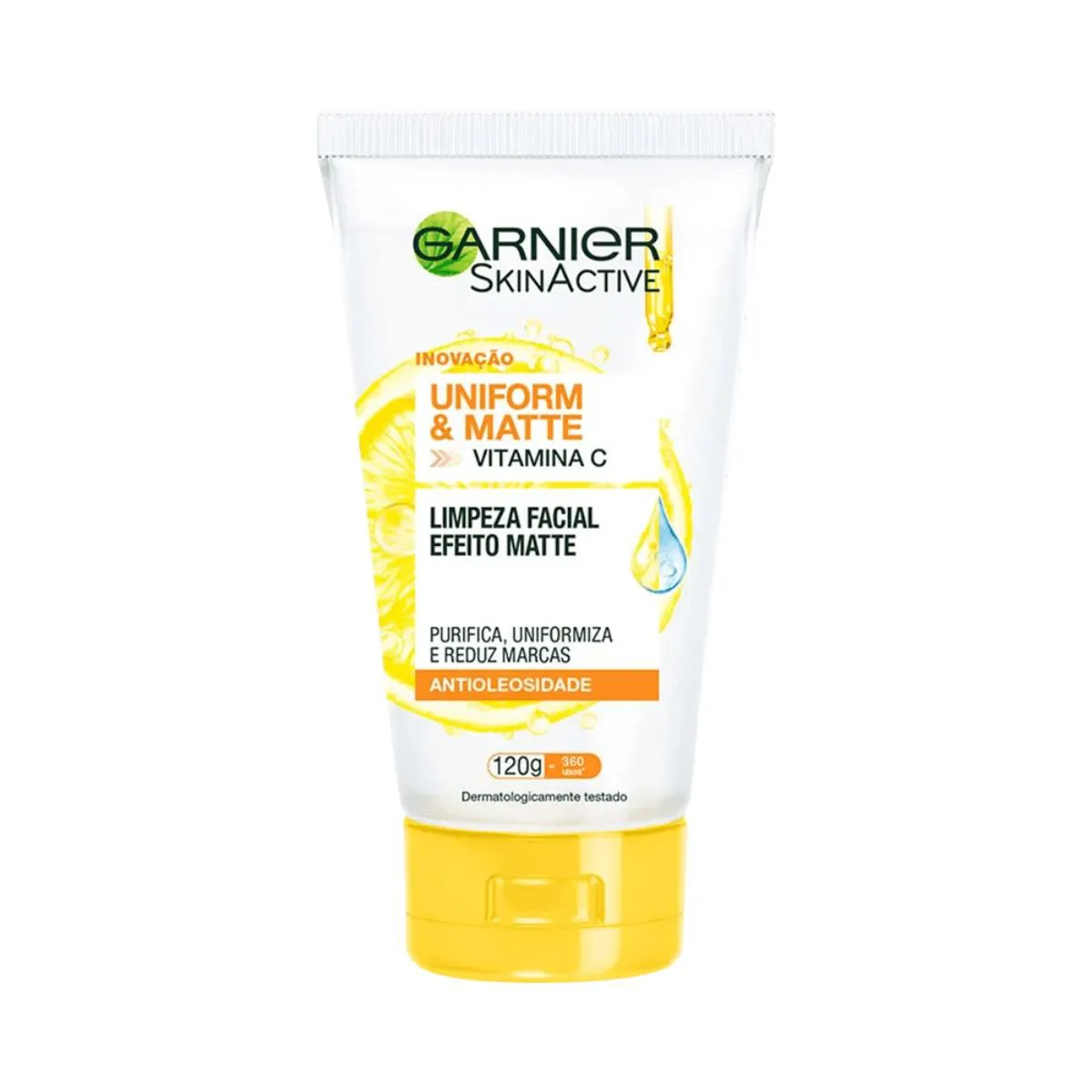 SABONETE FACIAL UNIFORM & MATTE C/ VITAMINA C - GARNIER