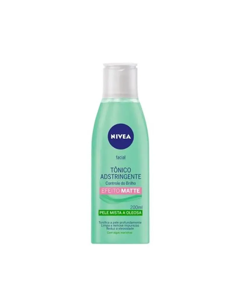 TONICO ADSTRINGENTE FACIAL CONTROLE DE BRILHO 200ML - NIVEA