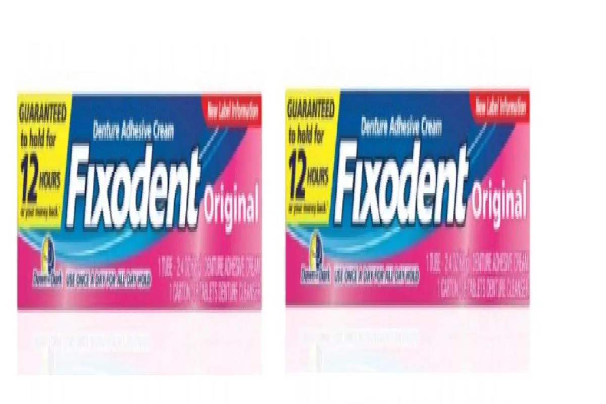 KIT 02 FIXADOR DE DENTADURA FIXODENT ORIGINAL 68G - EUROART