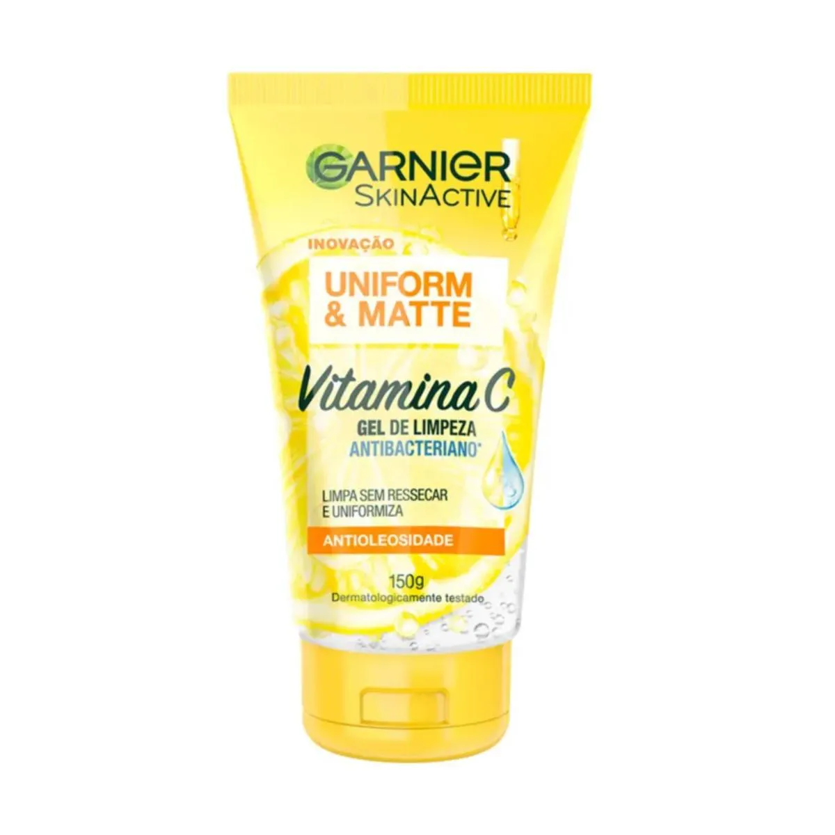 GEL DE LIMPEZA UNIFORM & MATTE C/ VITAMINA C - GARNIER