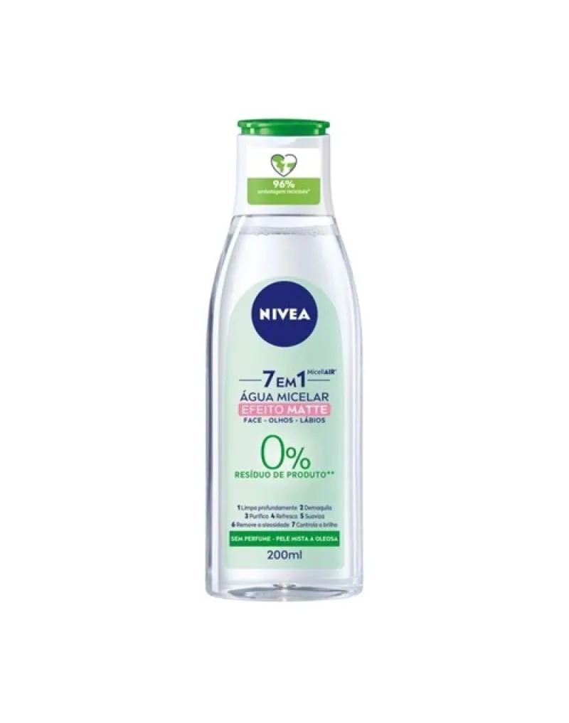 ÁGUA MICELAR MICELLAIR 7 EM 1 200ML - NIVEA