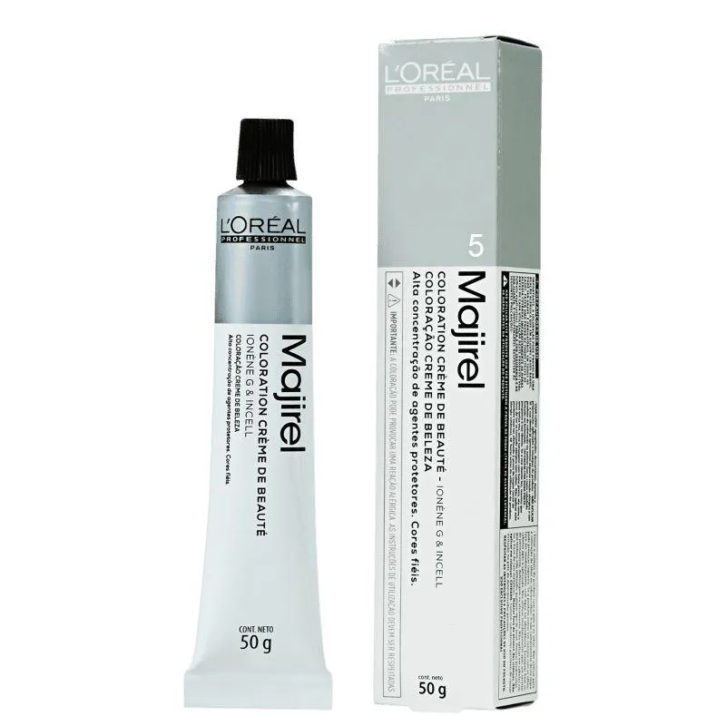 LOREAL PROFESSIONEL COLORAçãO MAJIREL 5 CASTANHO CLARO